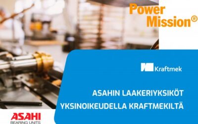 Power Mission 3/2021 – Asahin laakeriyksiköt yksinoikeudella Kraftmekiltä