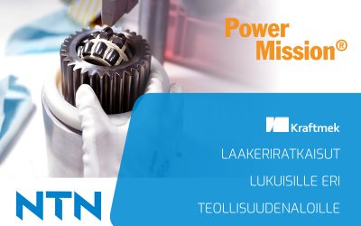 Power Mission 12/2022 – Laakeriratkaisut lukuisille eri teollisuudenaloille